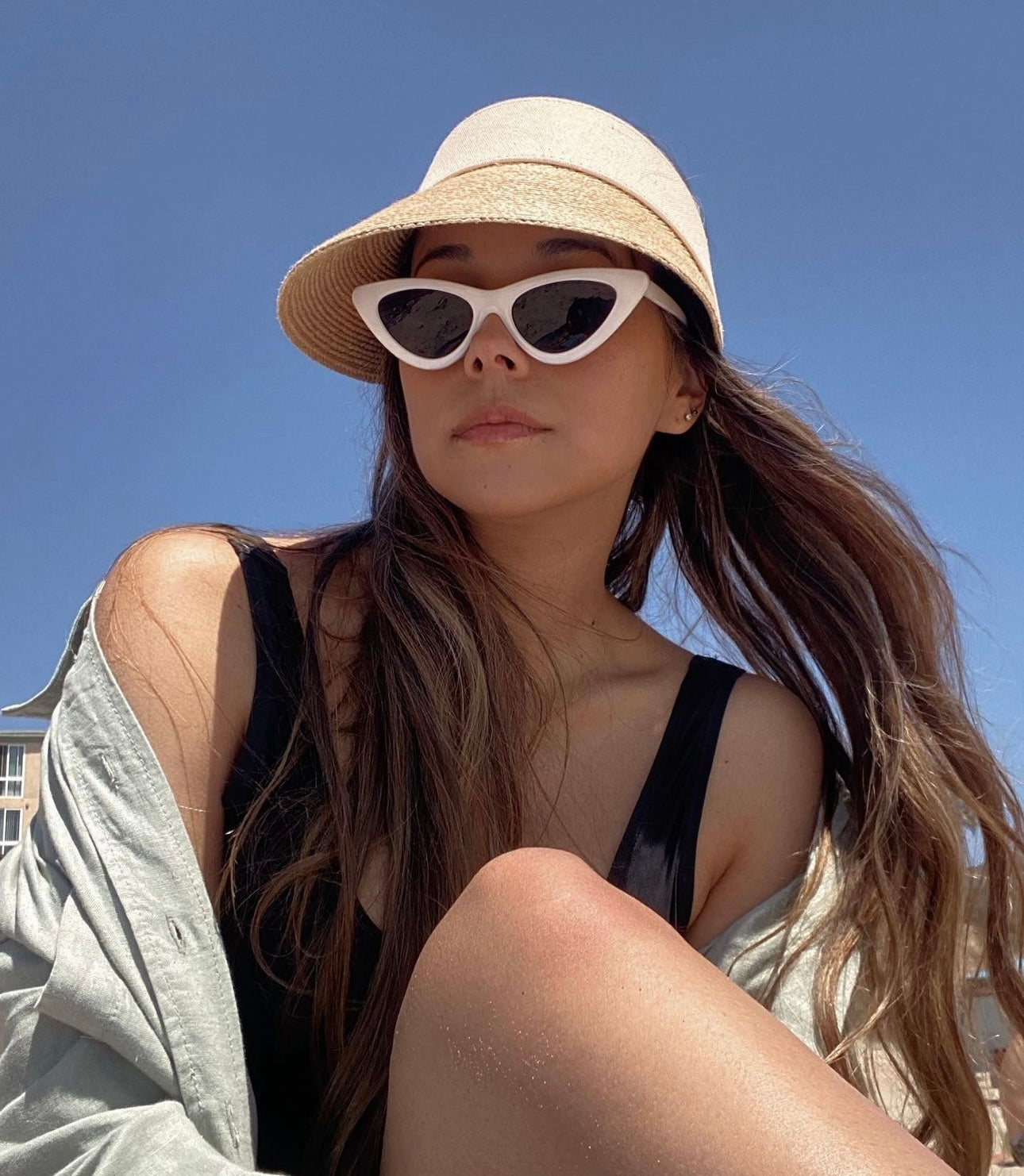 Santorini in White